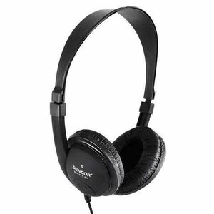 Sencor SEP 275 ultra könnyű fekete fejhallgató kép