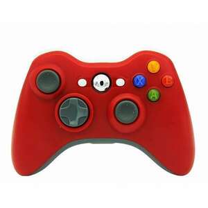 PRC vezeték nélküli Xbox 360/PC USB adapterrel piros kontroller kép