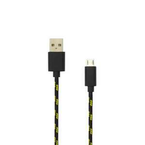 Sbox kábel, cable usb a male -> micro usb male 1 m black USB-1031B/R kép