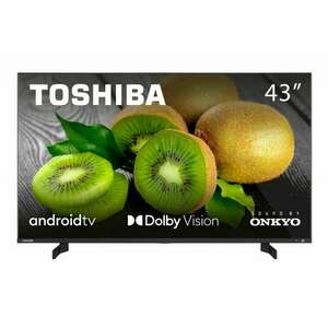 Toshiba 43UA5D63DG 43" 4K UHD Fekete Smart DLED TV kép