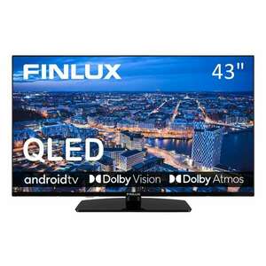 Finlux 43FUH7161 43" 4K UHD Fekete Smart QLED TV kép