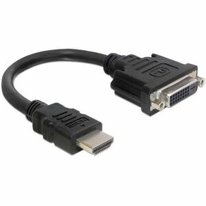 DELOCK Átalakító HDMI-A male to DVI 24+5 female, 20cm kép