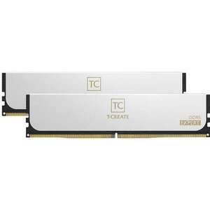 TeamGroup 96GB / 6800 T-Create Expert DDR5 RAM KIT (2x48GB) - Fehér kép