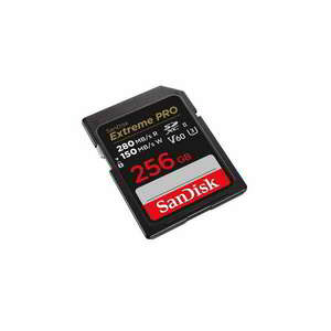 Sandisk 256GB Extreme PRO SDXC UHS-II CL10 Memóriakártya kép