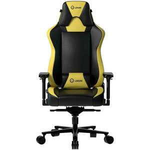 Lorgar Base 311 Gamer szék - Fekete/Sárga kép