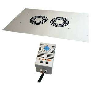 Conteg ventilátor panel + keret 19" 2-es termosztáttal (DP-VEL-0... kép