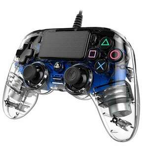 Nacon Compact PS4 átlátszó-halványkék vezetékes kontroller kép
