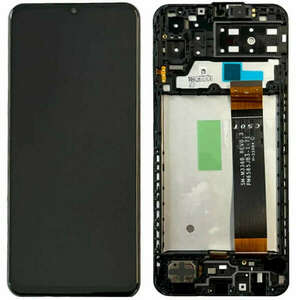 Samsung A136 Galaxy A13 5G fekete gyári LCD kijelző érintővel és... kép