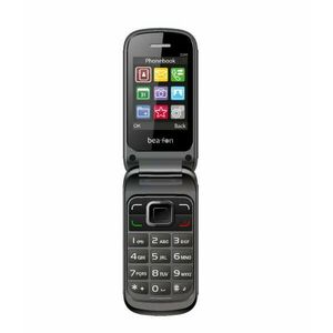 Beafon C245 kártyafüggetlen kinyitható mobiltelefon fekete kép