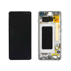 Samsung G975 Galaxy S10 Plus fekete gyári LCD kijelző érintővel é... kép