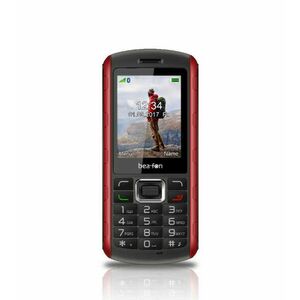 Beafon AL560 kártyafüggetlen IP68 por és vízálló mobiltelefon piros kép