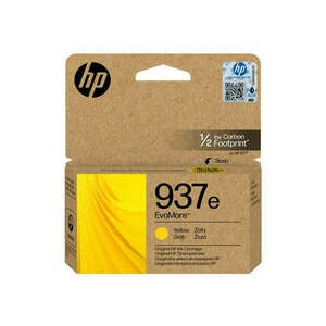 HP 4S6W8NE Tintapatron Yellow 1.650 oldal kapacitás No.937e EvoMore kép