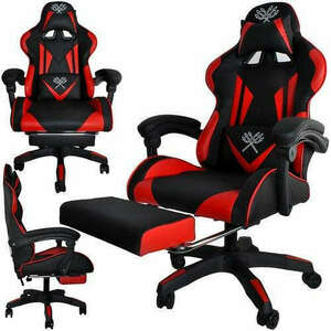 Gamer szék - fekete és piros Malatec kép