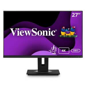 Viewsonic VG2756-4K Monitor 27inch 3840x2160 IPS 60Hz 5ms Fekete kép