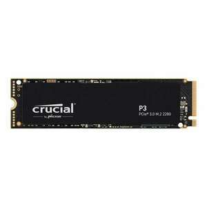 Crucial CT4000P3SSD8 P3 4096GB PCIe NVMe M.2 2280 SSD meghajtó kép