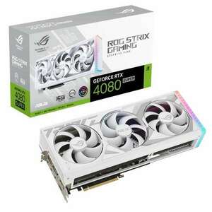 Asus GeForce GeForce RTX 4080 Super 16GB GDDR6X ROG Strix White E... kép