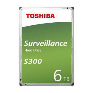 Toshiba 6TB Surveillance S300 SATA3 3.5" HDD kép