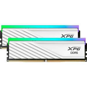 Adata 32GB / 6000 XPG Lancer Blade RGB White DDR5 RAM KIT (2x16GB) (AX5U6000C3016G-DTLABRWH) kép