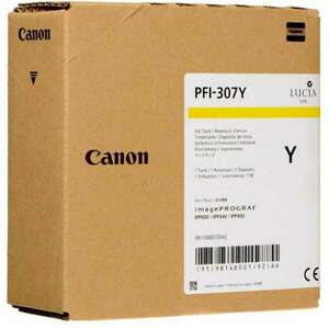 Canon PFI-307 Yellow tintapatron eredeti 9814B001 kép
