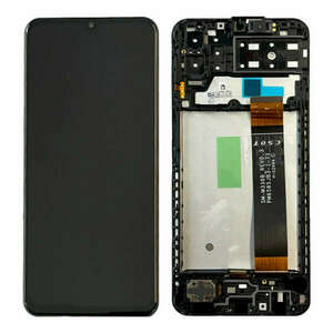 Samsung A137F Galaxy A13 4G fekete gyári LCD kijelző érintővel és... kép