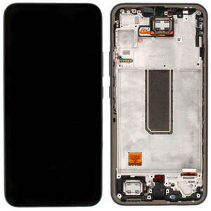 Samsung A346 Galaxy A34 5G fekete gyári LCD kijelző érintővel és... kép