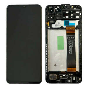 Samsung A135F Galaxy A13 4G fekete gyári LCD kijelző érintővel és... kép