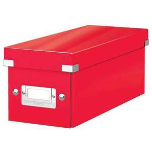 LEITZ CD-doboz, LEITZ "Click&Store", piros kép