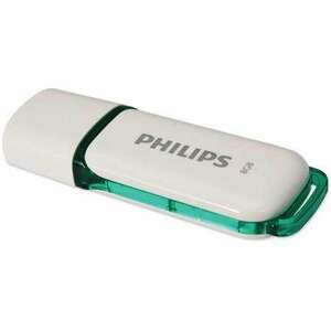 PHILIPS Pendrive, 8GB, USB 2.0, PHILIPS "Snow", fehér kép