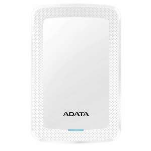 ADATA Külső HDD 2.5", 1TB HV300 (USB3.1, LED, Slim, Fehér) kép