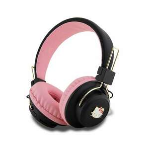 Headsett: Hello Kitty- vezeték nélküli fejhallgató, fekete/pink kép