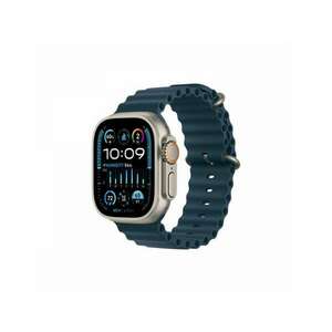 Apple Watch Ultra2 Cellular 49mm Titánium tok, Kék szíj kép