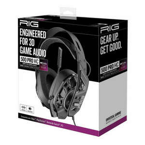 RIG 500 PRO HC Gaming Headset New- fekete (MULTI) FEJHALLGATÓ kép