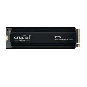 Crucial 4TB T705 PCIe Gen5 NVMe M.2 SSD hűtőbordával kép