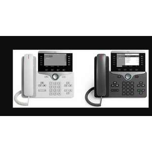 Cisco IP Phone 8811 Multi-Line VoIP-Telefon - Fekete/Fehér kép