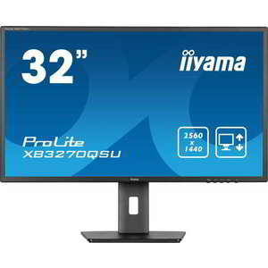 iiyama 31.5" ProLite XB3270QSU-B1 Monitor kép