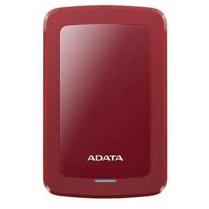 ADATA Külső HDD 2.5", 1TB HV300 (USB3.1, LED, Slim, Piros) kép