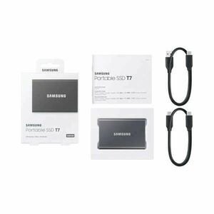 Samsung Külső SSD 500GB - MU-PC500T/WW (T7 external, szürke, USB... kép