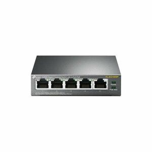 TP-Link Switch PoE - TL-SG1005P (5 port 1Gbps; 5/4 af PoE port; 56W) kép
