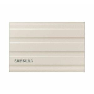 SAMSUNG Hordozható SSD T7 Shield, USB 3.2 Gen.2 (10Gbps), 2 TB, Bézs kép