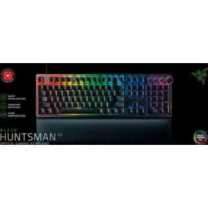 Razer Huntsman V2 Red Switch Mechanical Keyboard Black US kép
