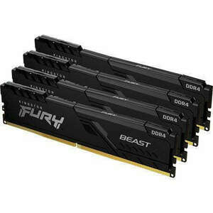 Kingston 32GB DDR4 3200MHz Kit(4x8GB) Fury Beast Black kép