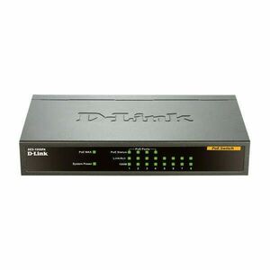 D-Link DES-1008PA 8 Port 10/100Mbps with 4 PoE Desktop Switch kép