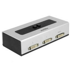 DeLock Switch DVI 2 port manual bidirectional kép