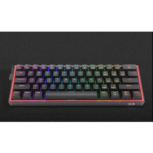 Redragon Fizz Pro black, wired&2.4G&BT Mechanical Keyboard, RGB, ... kép