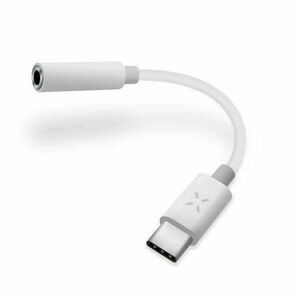 FIXED fejhallgató adapter USB-C - 3.5mm jack DAC fehér kép