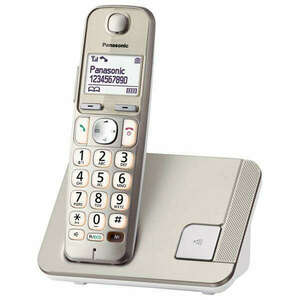 Panasonic KX-TGE210PDN DECT fehér vezetéknélküli telefon kép