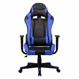 Iris GCH201BK fekete / kék gamer szék kép