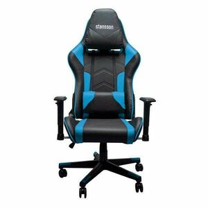 Stansson UCE602BK fekete-kék gamer szék kép