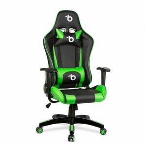 Delight Bemada BMD1106GR Gaming Chair Black/Green kép