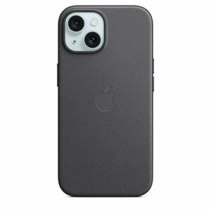 Apple iPhone 15 FineWoven Case with MagSafe Black kép